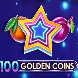 100 Golden Coins online game logo by Amusnet Interactive on lolospinn.com