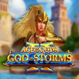 Age Of The Gods: God Of Storms 2 casino game by Playtech – featured logo at Lolospin Casino