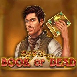 Book of Dead casino game by Play'n GO – featured logo at Lolospin Casino