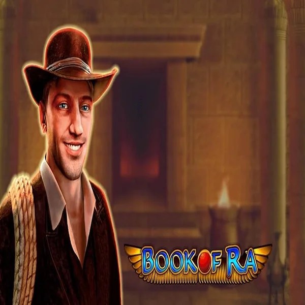 Book of Ra logo – Slots by Greentube at Lolospin Casino