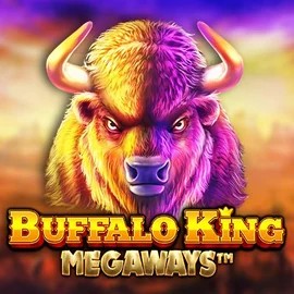 Buffalo King Megaways online game logo by Pragmatic Play on lolospinn.com