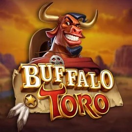 Buffalo Toro slot logo by ELK Studios at Lolospin Casino