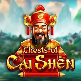 Chests of Cai Shen game by Pragmatic Play – logo hosted on Lolospin Casino