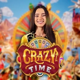Play the Crazy Time slot by Evolution on Lolospin Casino