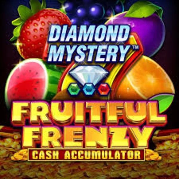 Diamond Mystery Fruitful Frenzy Cash Accumulator online game logo by Greentube on lolospinn.com