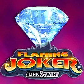 Flaming Joker Link and Win logo by Barstruck at Lolospin Casino
