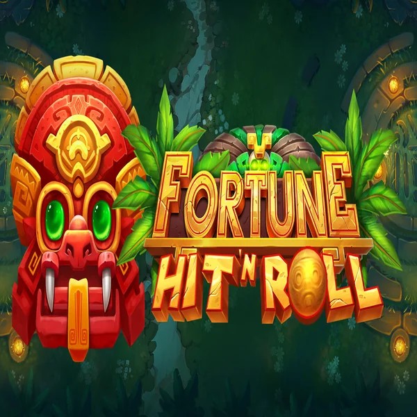 Fortune Hit'n Roll slot logo by Pragmatic Play at Lolospin Casino