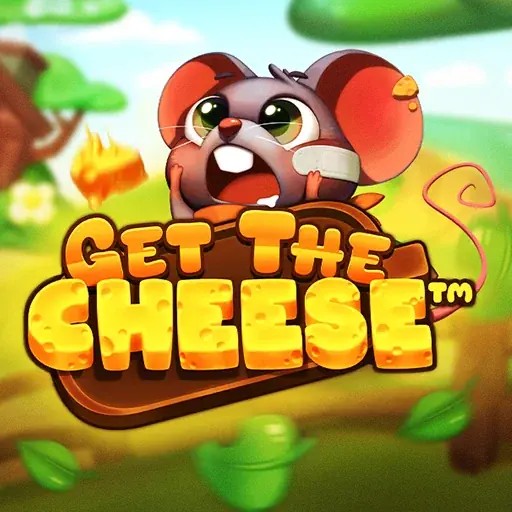 Get The Cheese slot logo by Hacksaw Gaming at Lolospin Casino