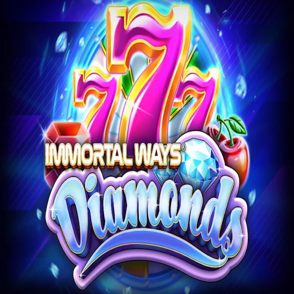 Immortal Ways Diamonds slot logo by RubyPlay at Lolospin Casino