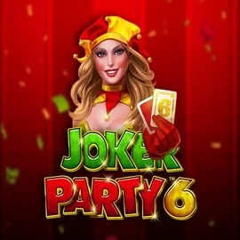 Joker Party 6 logo by Greentube at Lolospin Casino