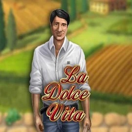 La Dolce Vita logo by Gamomat at Lolospin Casino