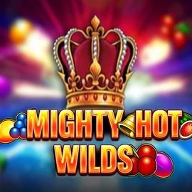 Mighty Hot Wilds logo – Slots by Inspired Gaming at Lolospin Casino