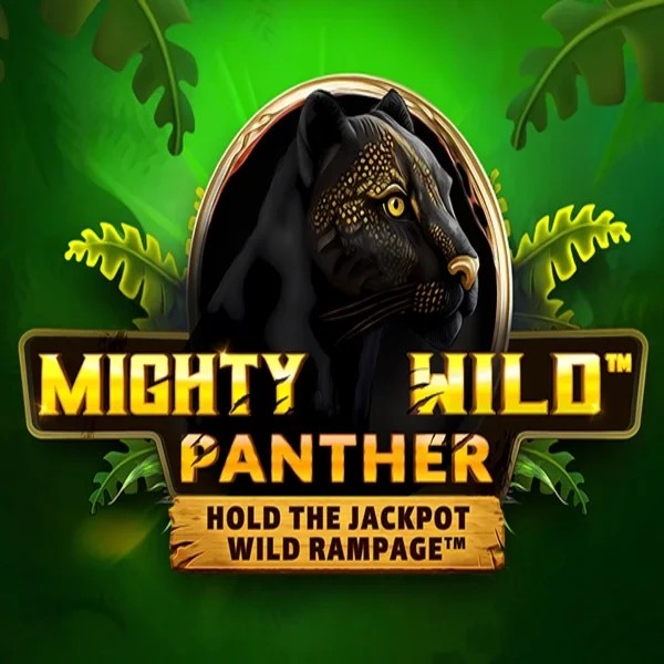 Mighty Wild Panther slot logo by Wazdan at Lolospin Casino