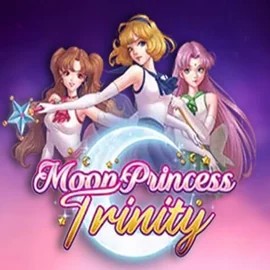 Moon Princess Trinity online game logo by Play'n GO on lolospinn.com