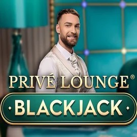 Privé Lounge Blackjack slot visual from Pragmatic Play available on lolospinn.com