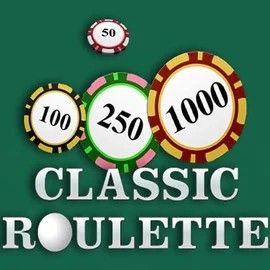 Roulette slot logo by OneTouch Games at Lolospin Casino