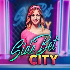 Side Bet City slot visual from Evolution available on lolospinn.com