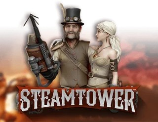 Steam Tower Slot slot logo by NetEnt at Lolospin Casino