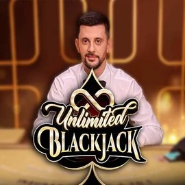 Unlimited Blackjack logo – Live Casino by Ezugi at Lolospin Casino