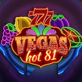 Vegas Hot 81 online game logo by Wazdan on lolospinn.com